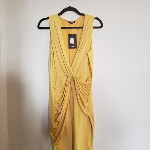 3 for $15- *NWT* Yellow Mini Dress - Picture 5 of 7